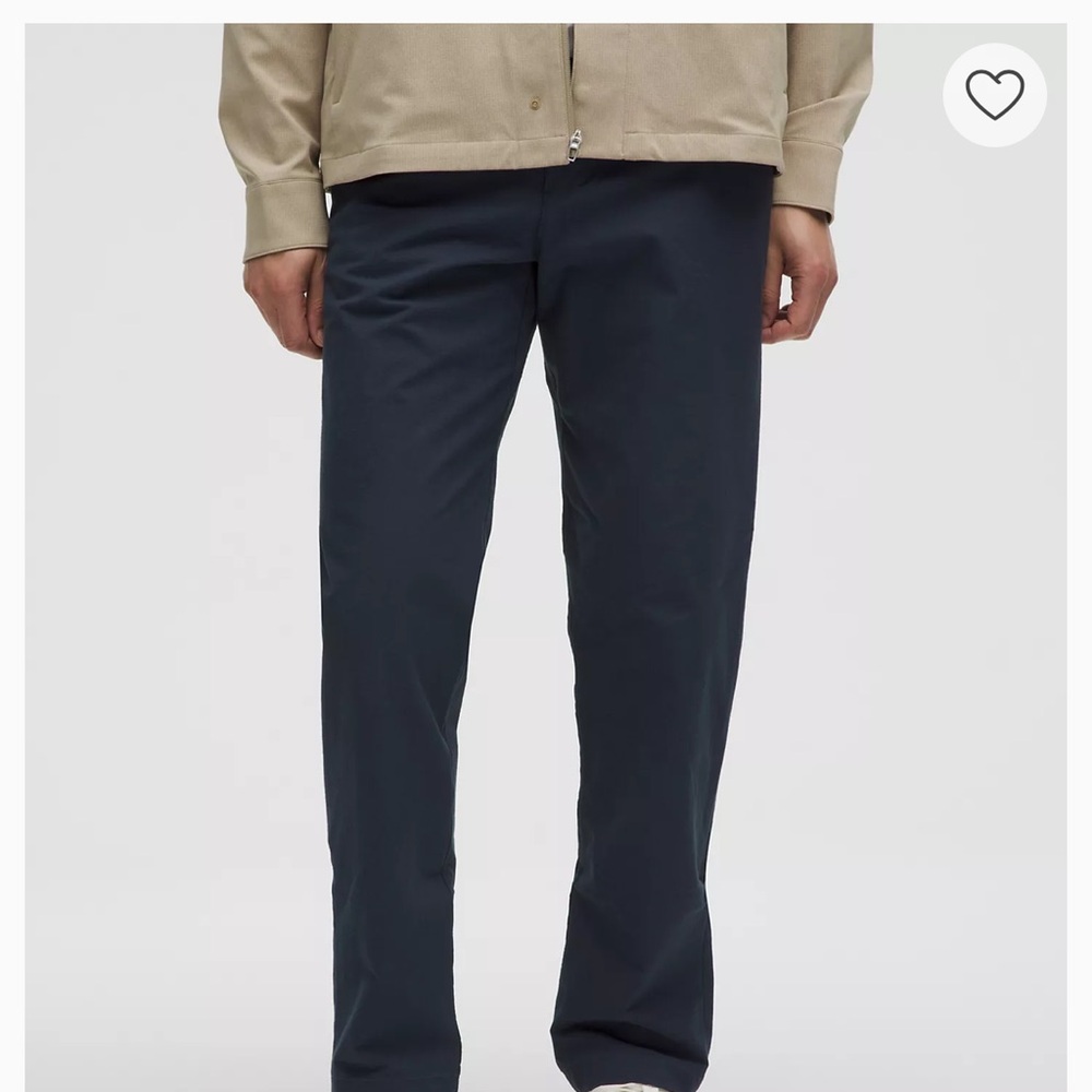 Lululemon Athletica Men's Dark Blue ABC Classic fit trouser